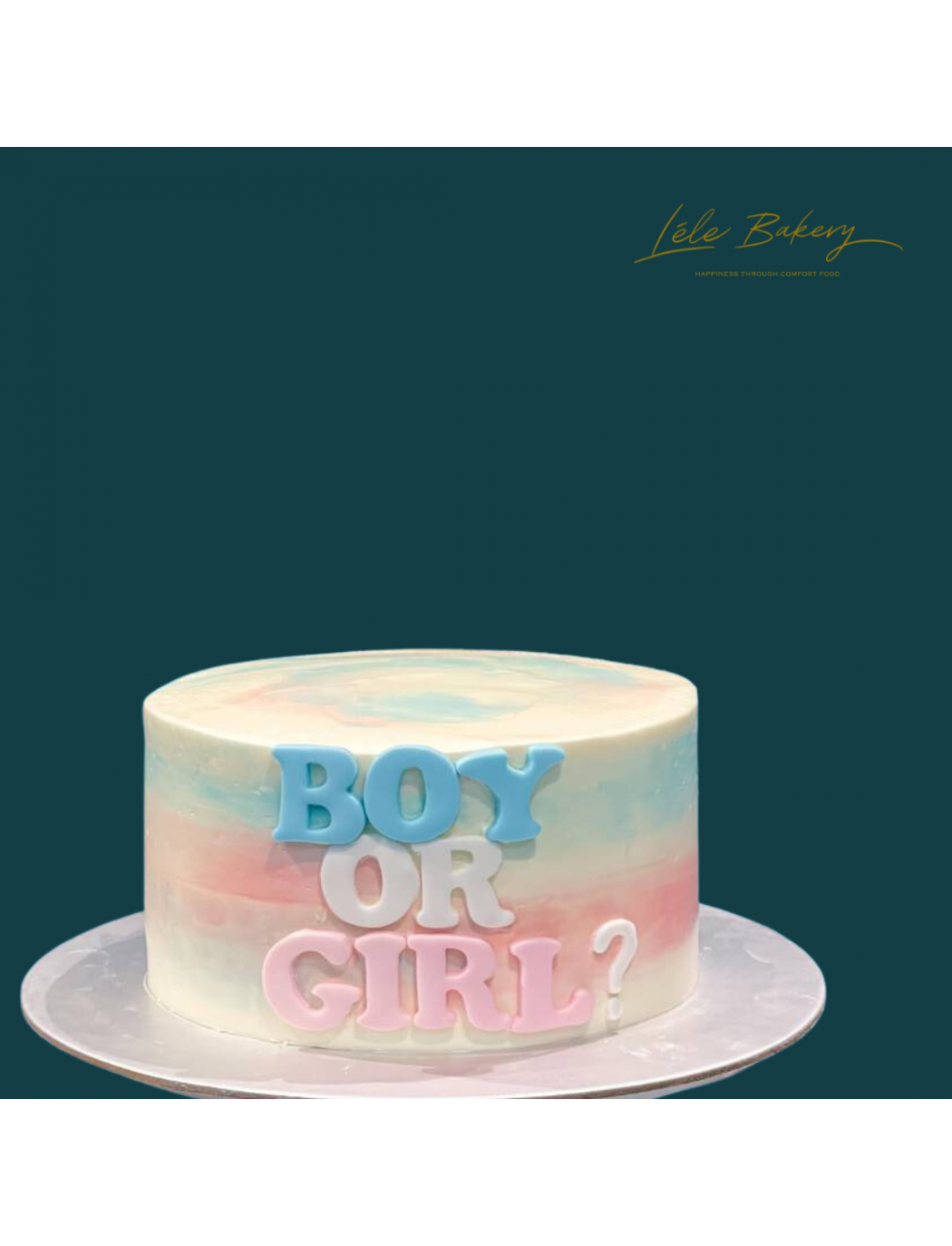 Exciting Gender Reveal Cake Perfect for Your Special Announcement — free download